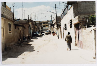 شارع، مخيم الوحدات، 1986 