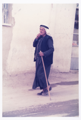 An Elderly Refugee Palestinian Man, Amman New Camp, 1980- 1989