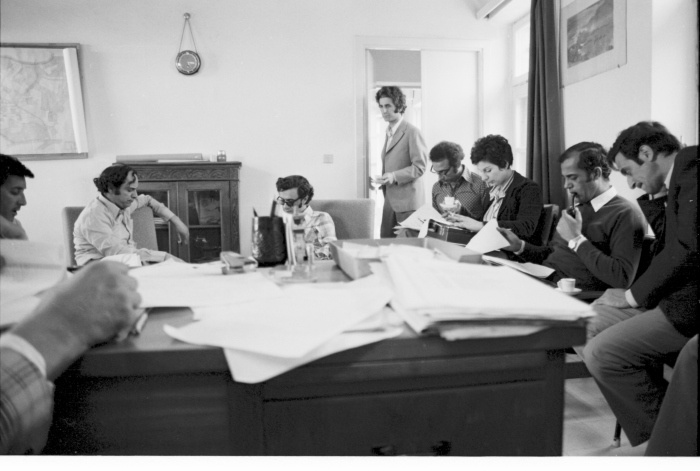 A Meeting at Birzeit University During the '80s