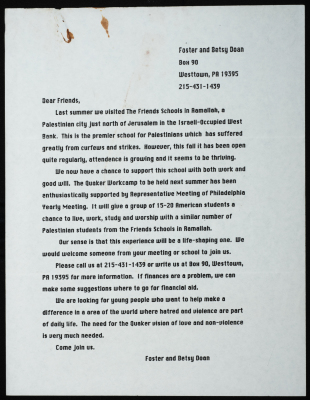 Report on school visit