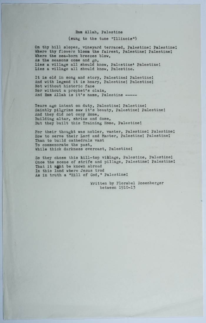 A poem about female students and teachers