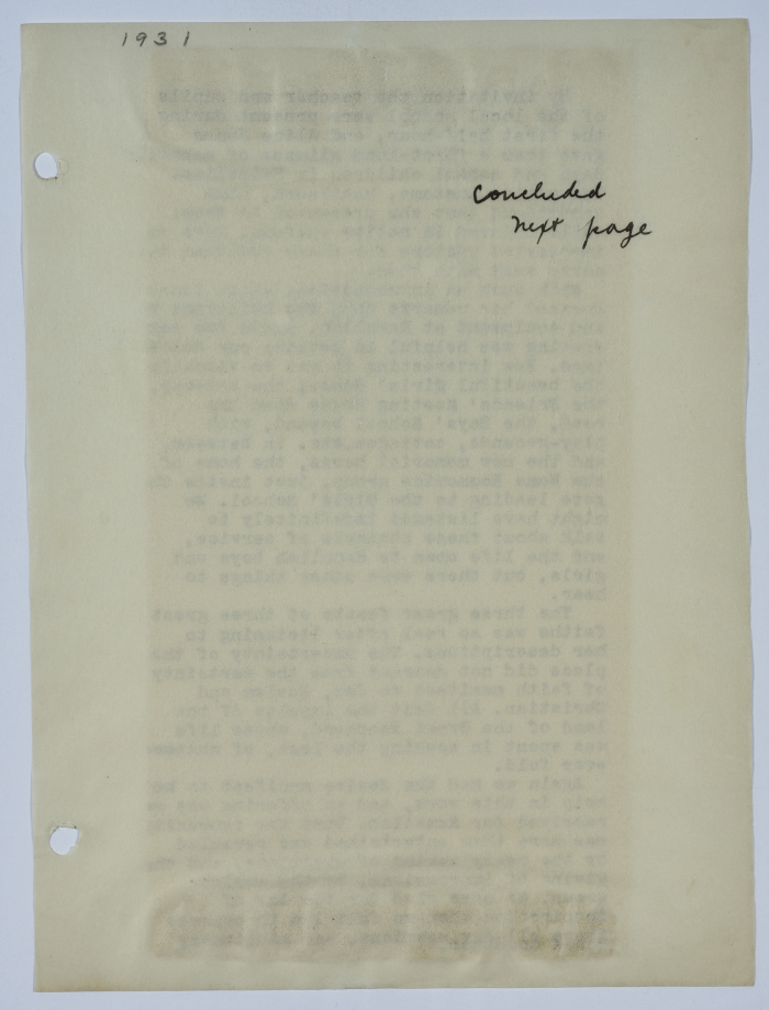 A report on the meeting of Alice Jones students and teachers of the Friends School