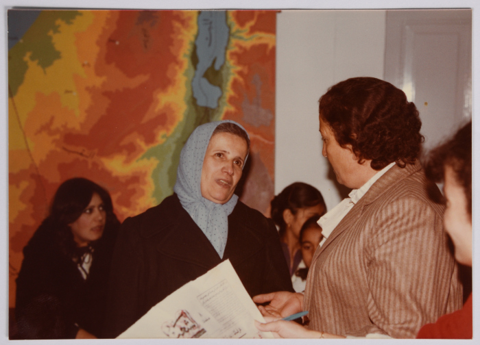 During a Literacy Course Held by the Young Muslim Women Association
