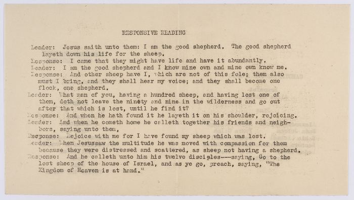 The Agenda of an Award Ceremony Held at Friends Girls School 