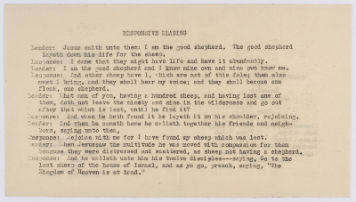 The Agenda of an Award Ceremony Held at Friends Girls School 