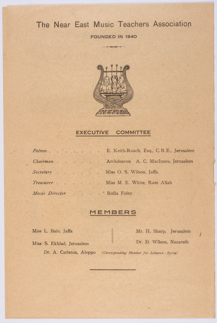 Popular Music Festival Program