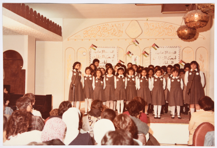 نشاطات طالبات مدرسة جمعية الشابات المسلمات  