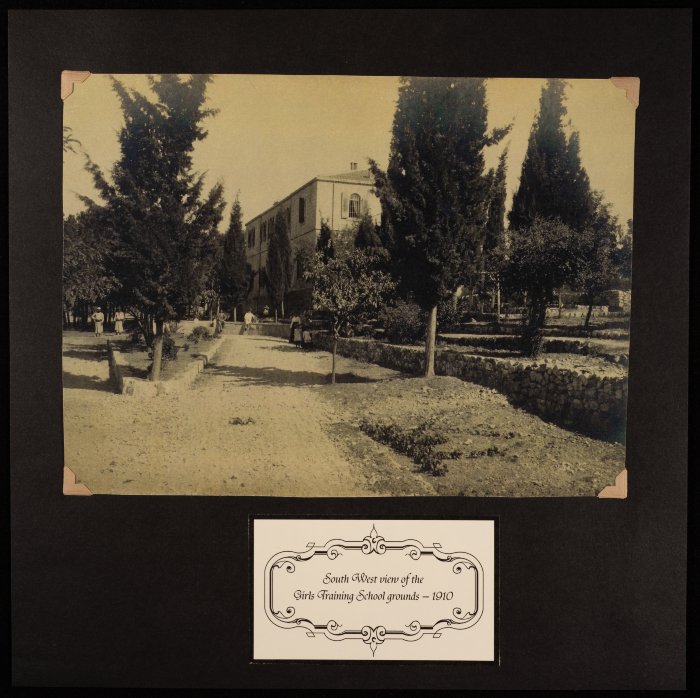 A collection that tells the story of Timothy and Anna Hessie with the Friends School in Ramallah