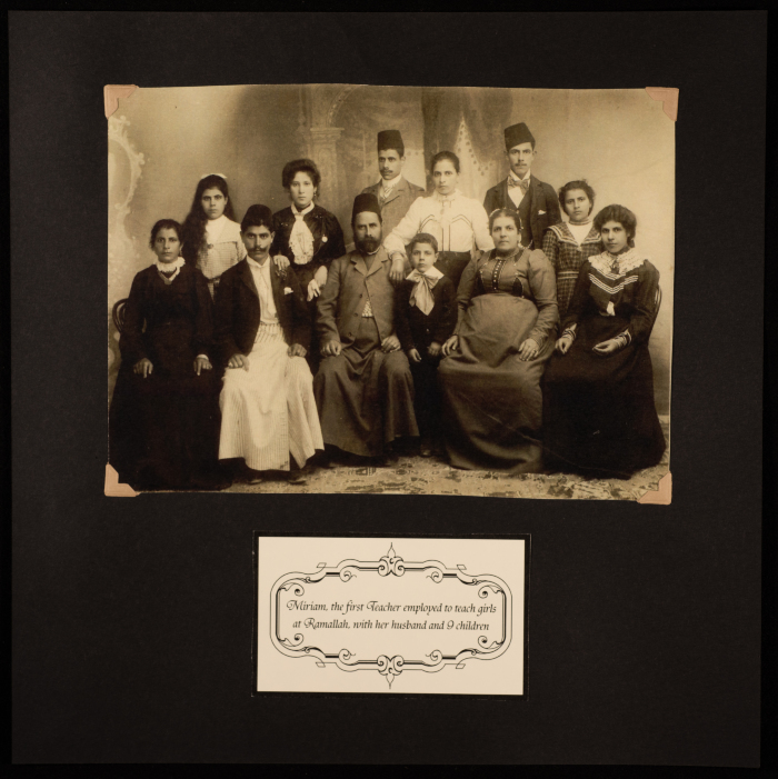 A collection that tells the story of Timothy and Anna Hessie with the Friends School in Ramallah