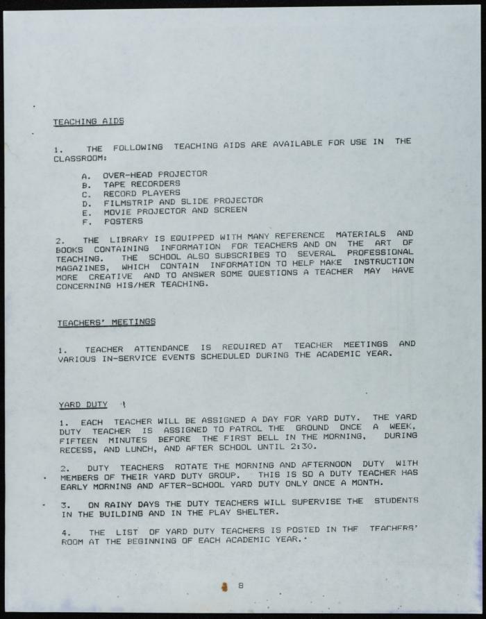 A booklet about the Friends School for Girls