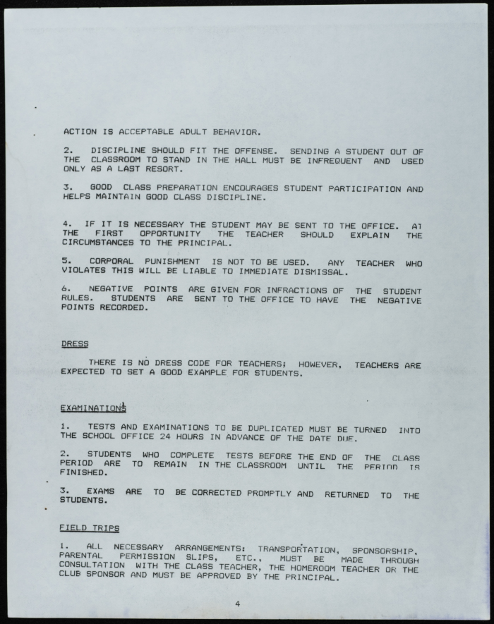 A booklet about the Friends School for Girls