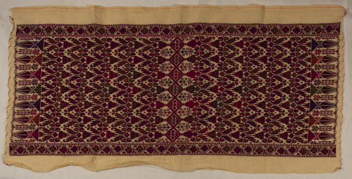 An Embroidered Piece by INAASH Association Members, Lebanon, the 1970s 
