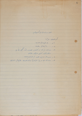 An Article by Ibrahim ad-Daqqaq in 1981