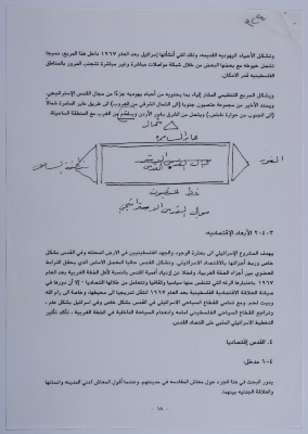 Part of a Research Paper on the Economy of Al-Quds