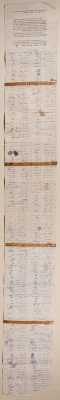 A Petition Signed by the Municipal Workers and Public Institution Employees Trade Union