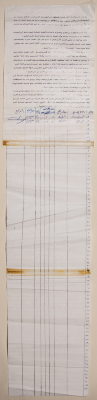A Petition Signed by Palestinian Workers in the 1948 Occupied Palestinian Territory