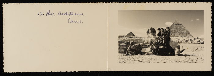 A Postcard Sent to Musa al-Alami in Celebration of Christmas 
