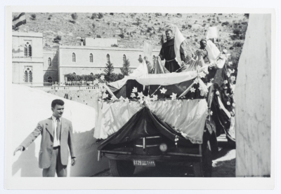 A Postcard Issued by Saman Sahar Photo Studio