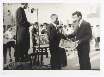 A Postcard Issued by Saman Sahar Photo Studio