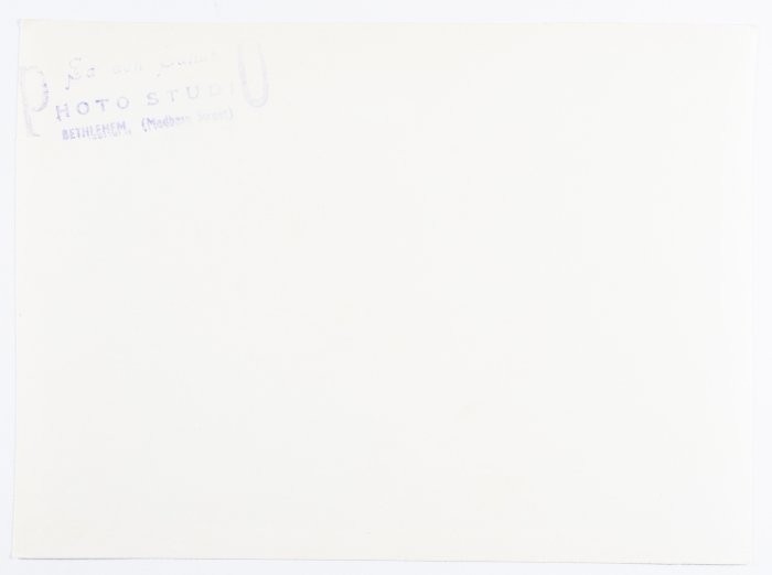 A Postcard Issued by Saman Sahar Photo Studio