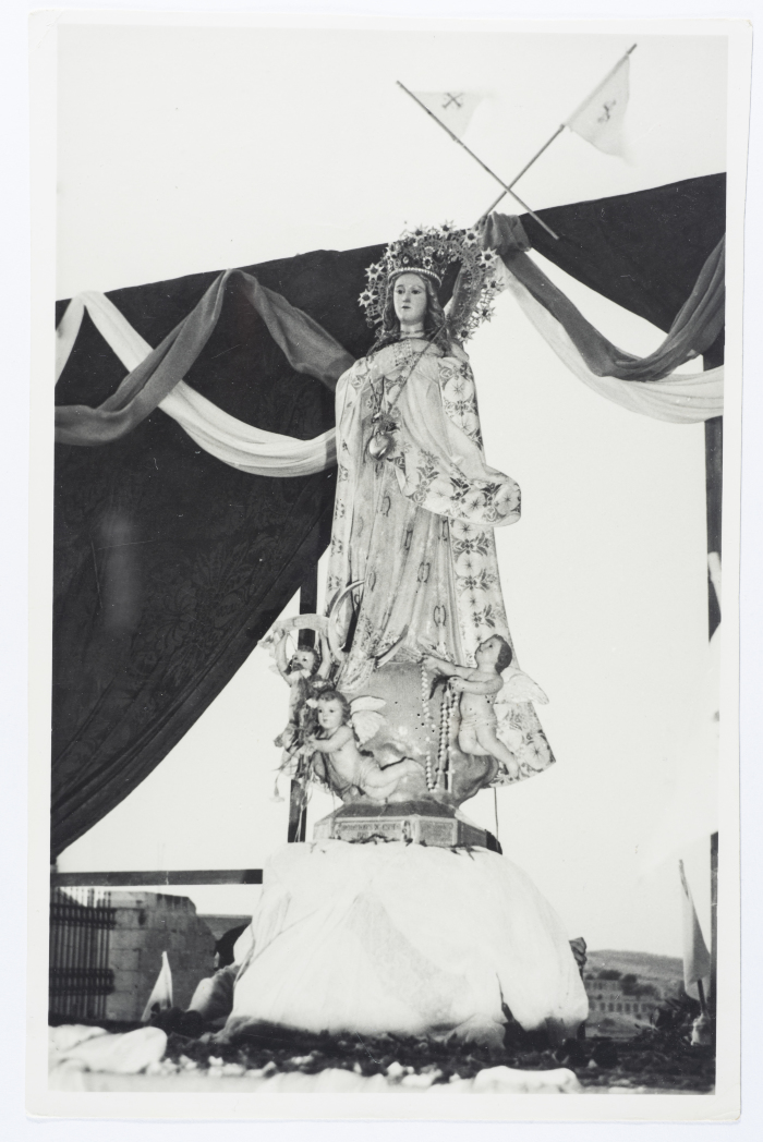 A Postcard Issued by Saman Sahar Photo Studio