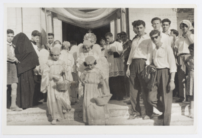 A Postcard Issued by Saman Sahar Photo Studio