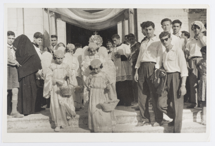A Postcard Issued by Saman Sahar Photo Studio