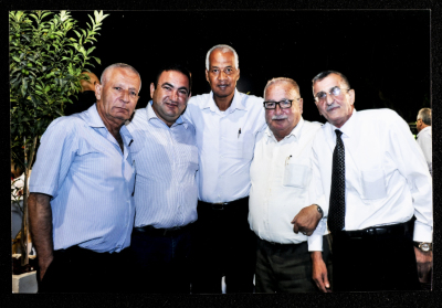 Mahmud Jidah with a Group of Jerusalemites 