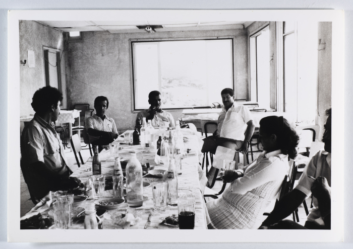 صورة من اجتماع الاتحاد العام للكتاب والأدباء الفلسطينيين، 1970 - 79 