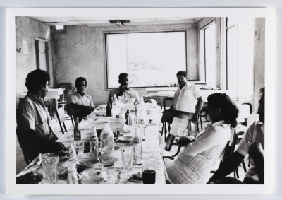 صورة من اجتماع الاتحاد العام للكتاب والأدباء الفلسطينيين، 1970 - 79 