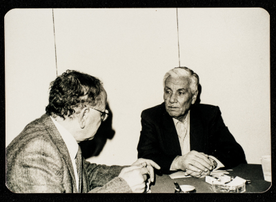 A Photograph of Two Men, Mohammad Batrawi, 1970-79