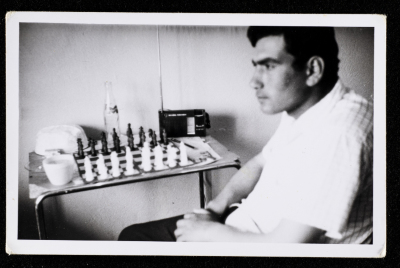 A Photograph of Yusef Batrawi in Saudi Arabia, 1968 