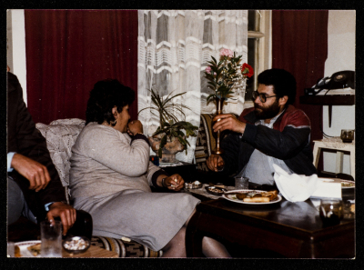 A Photograph of Hashem Abu Sidu and 