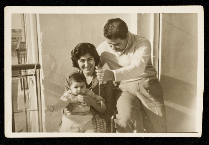 A Family Portrait Addressed to Mohammad Batrawi from a Friend 