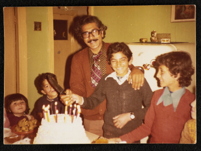 صورة من حفل عيد ميلاد، مجموعة محمد بطراوي،1970-79