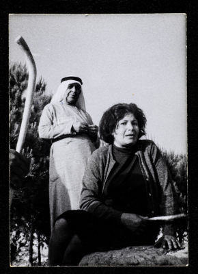 A Photograph of ʿayda Barquny-Batrawy, Burham, Ramallah, 1970-79