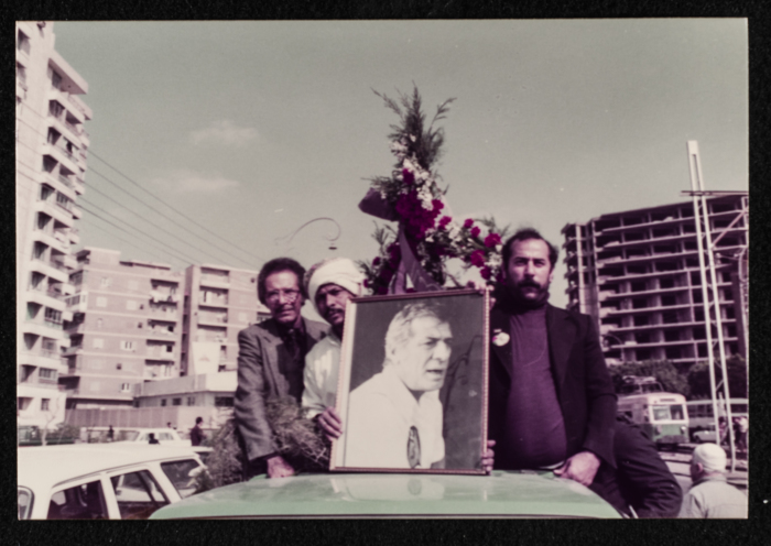 The Poet Muin Bseiso's Funeral Procession, Cairo, 1984