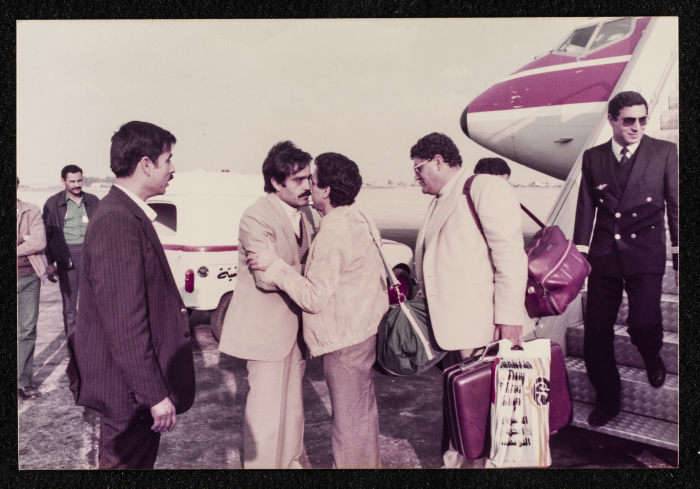 From Mu'in Bsaiso's Memorial Service, Cairo, 1984