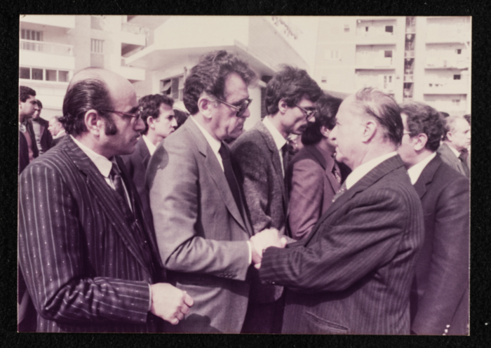 The Poet Muin Bseiso's Condolence Gathering, Cairo, 1984