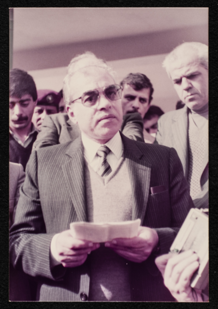Muin Bseiso's Funeral Procession, Cairo, 1984