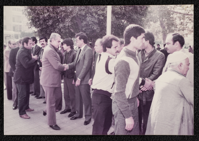 Muin Bseiso's Funeral Procession, Cairo, 1984