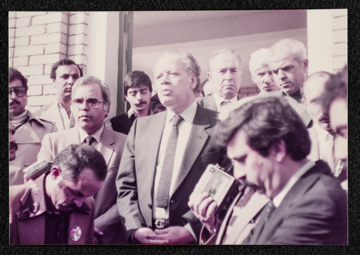 Muin Bseiso's Funeral Procession, Cairo, 1984