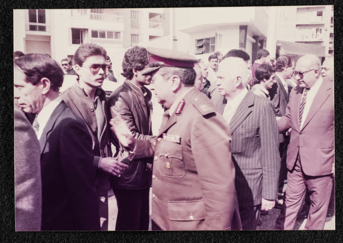 Muin Bseiso's Funeral Procession, Cairo, 1984