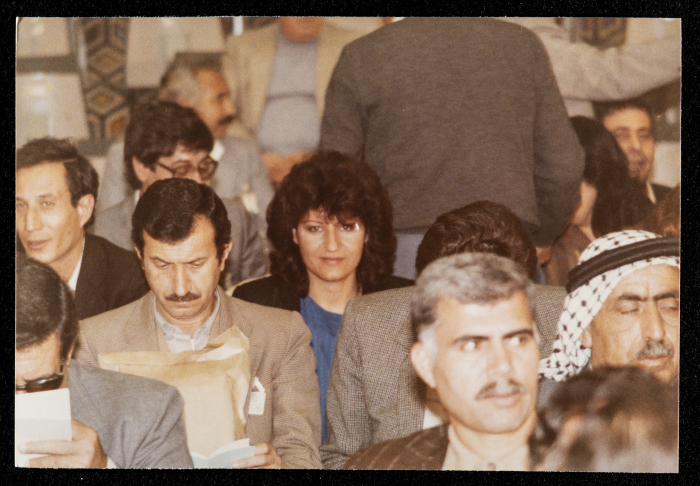 عضوة في الاتحاد العام للمرأة الفلسطينية، عمان، 1984