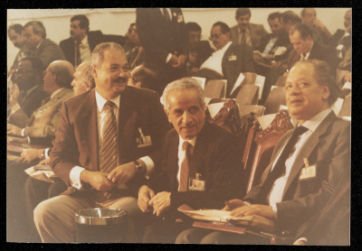 مشاركون في الدورة السابعة عشرة للمجلس الوطني الفلسطيني، عمان، 1984