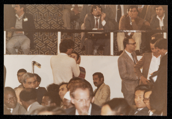 المشاركين في الدورة السابعة عشر للمجلس الوطني الفلسطيني، عمان، 1984