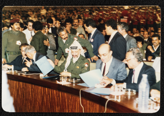  المشاركين في الدورة الثامنة عشر للمجلس الوطني الفلسطيني، الجزائر، 1987