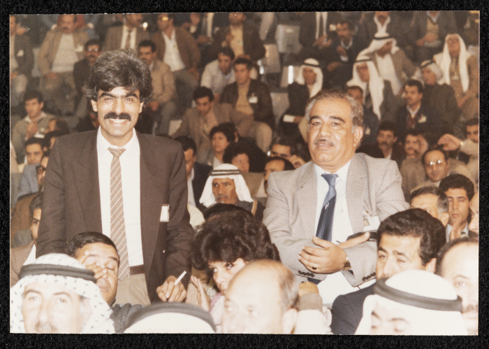 مشاركون في الدورة السابعة عشرة للمجلس الوطني الفلسطيني، عمان، 1984
