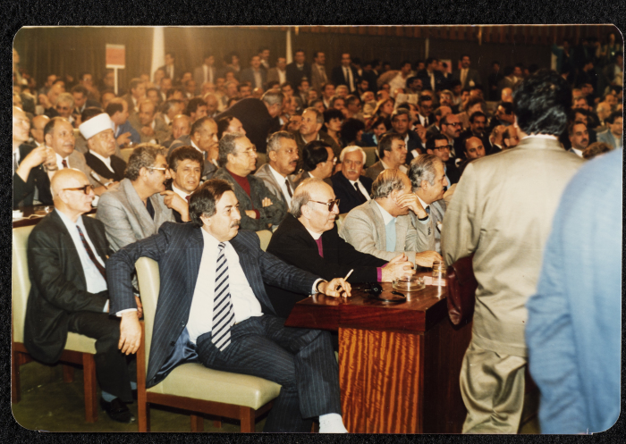 المشاركين في الدورة الثامنة عشر للمجلس الوطني الفلسطيني، الجزائر، 1987