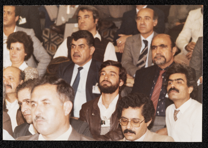 مشاركون في الدورة السابعة عشرة للمجلس الوطني الفلسطيني، عمان، 1984
